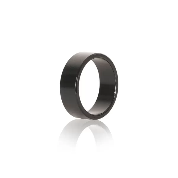 STUB AXLE SPACER D.25 L=10MM BLACK ANOD.