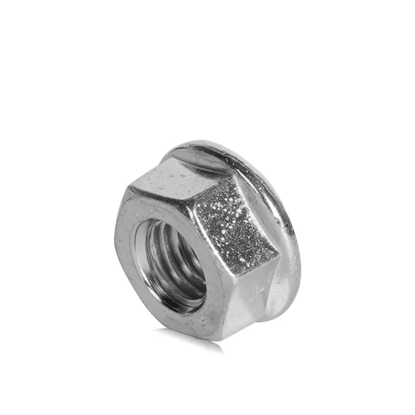 NUT WITH FLANGE M10 CH17 H=10MM